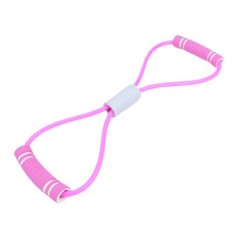 Elastic Yoga Pull Rope - Versatile Chest Expander for Home Workouts